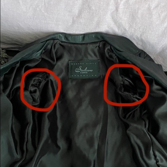 Leather Biker Jacket - Picture 4 of 6